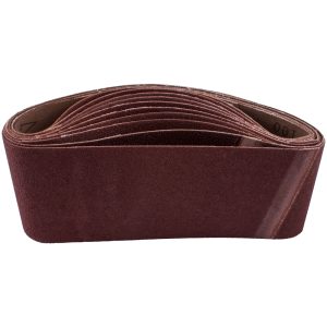 SANDING BELT 75 X 533MM 60 GRIT 10/PACK