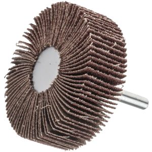 FLAP WHEEL 60 X 20 X 6MM SHAFT 60 GRIT PER EACH
