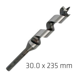 WOOD AUGER DRILL BIT 30 X 235MM