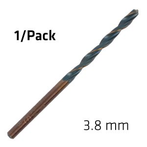 ALPEN SPRINT MASTER 3.8MM DIN 338 1/PACK