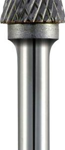 TC ROTARY BURR 6MM CONICAL POINTED NOSE FOR HARD METALS