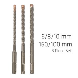 FORCE X SDS SET 3 PCS 6/8/10 MM X 160