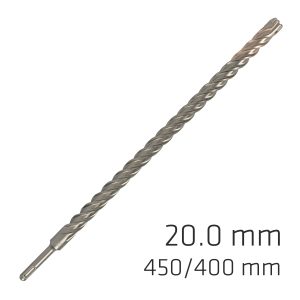 FORCE X 20.0 x 450/400 SDS-PLUS REBAR DRILL BIT X4 CUTTING EDGES